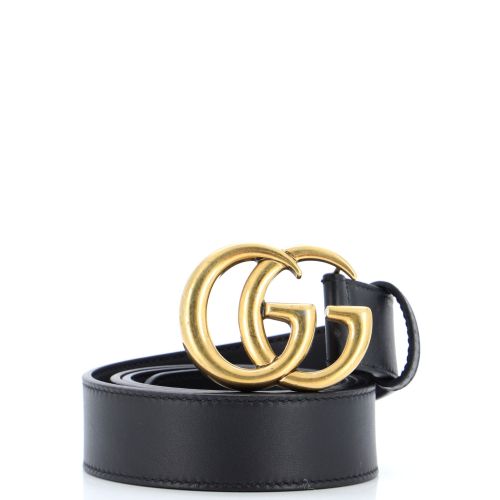 GG Marmont Belt Leather Medium 80