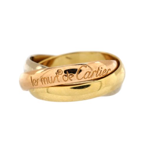 Les Must de Cartier Trinity Ring 18K Tricolor Gold