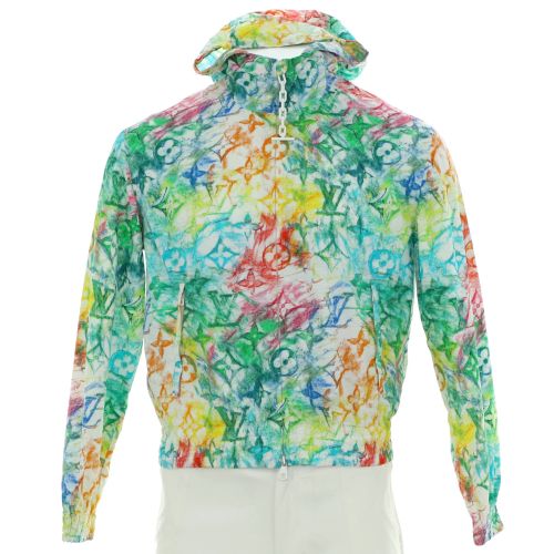 Men's Windbreaker Limited Edition Monogram Pastel Multicolor Polyamide