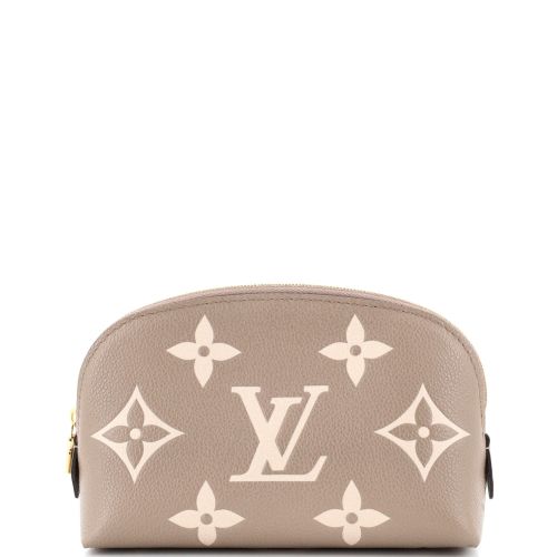 Cosmetic Pouch Bicolor Monogram Empreinte Giant