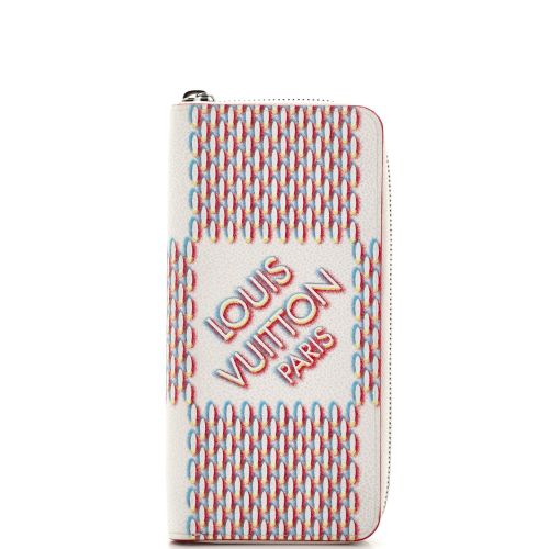 Zippy Wallet Limited Edition Damier Spray Leather Vertical