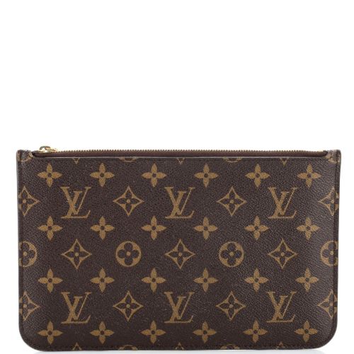 Neverfull Pochette Monogram Canvas Large