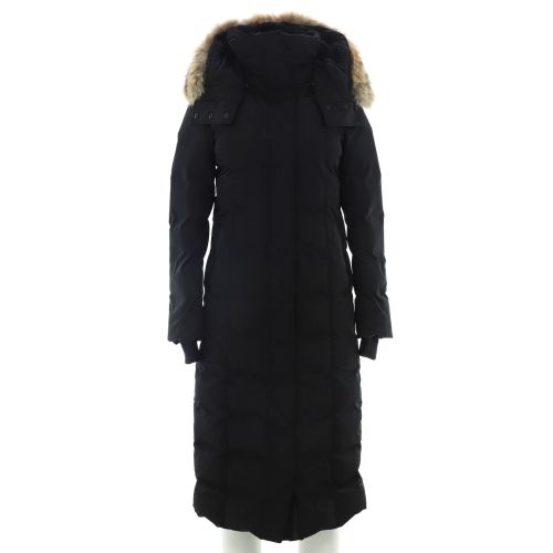 Women's Jada Maxi Coat Quilted Polyester with Down and Fur