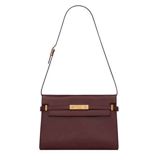 Saint Laurent Manhattan Shoulder Bag In Smooth Leather 579271 