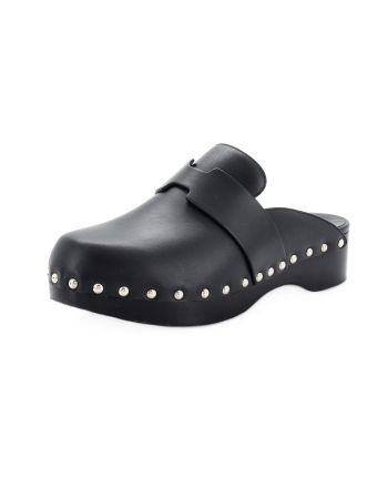 Women's Calya Clog Mules Leather