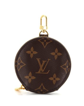 Multi Pochette Accessoires Round Coin Purse Monogram Canvas